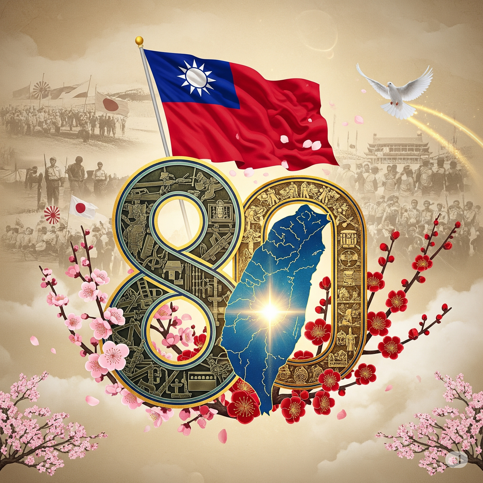 活動公告: 紀念抗戰勝利暨台灣光復80周年