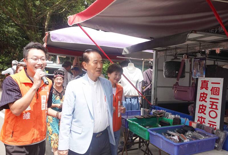 [自由]宋楚瑜走訪桃園明倫三聖宮 力挺陳泓維為龜山爭取關鍵第5席